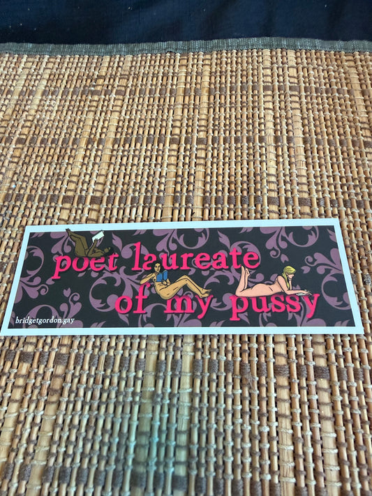 "poet laureate" bookmark